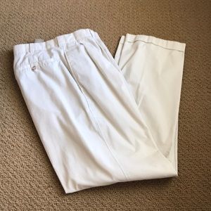Men’s White Khakis Dress Pants